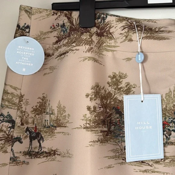 Hill House Equestrian Toile Tatiana Skirt - Picture 5 of 8